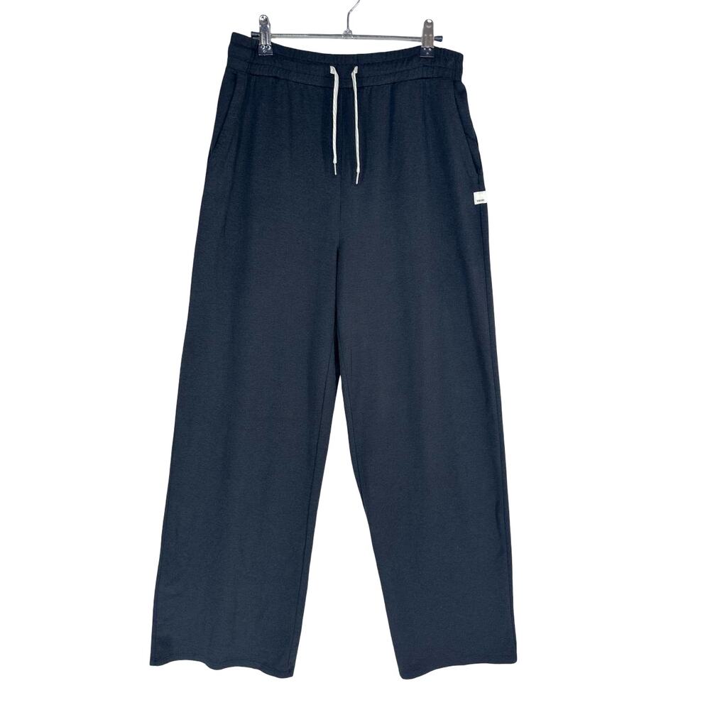 Vuori Halo Essential Wide Leg Pant Size M Black Performance Pants - Picture 2 of 11